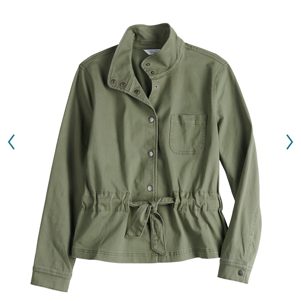 Lauren Conrad Tie-Waist Utility Jacket. Size M.